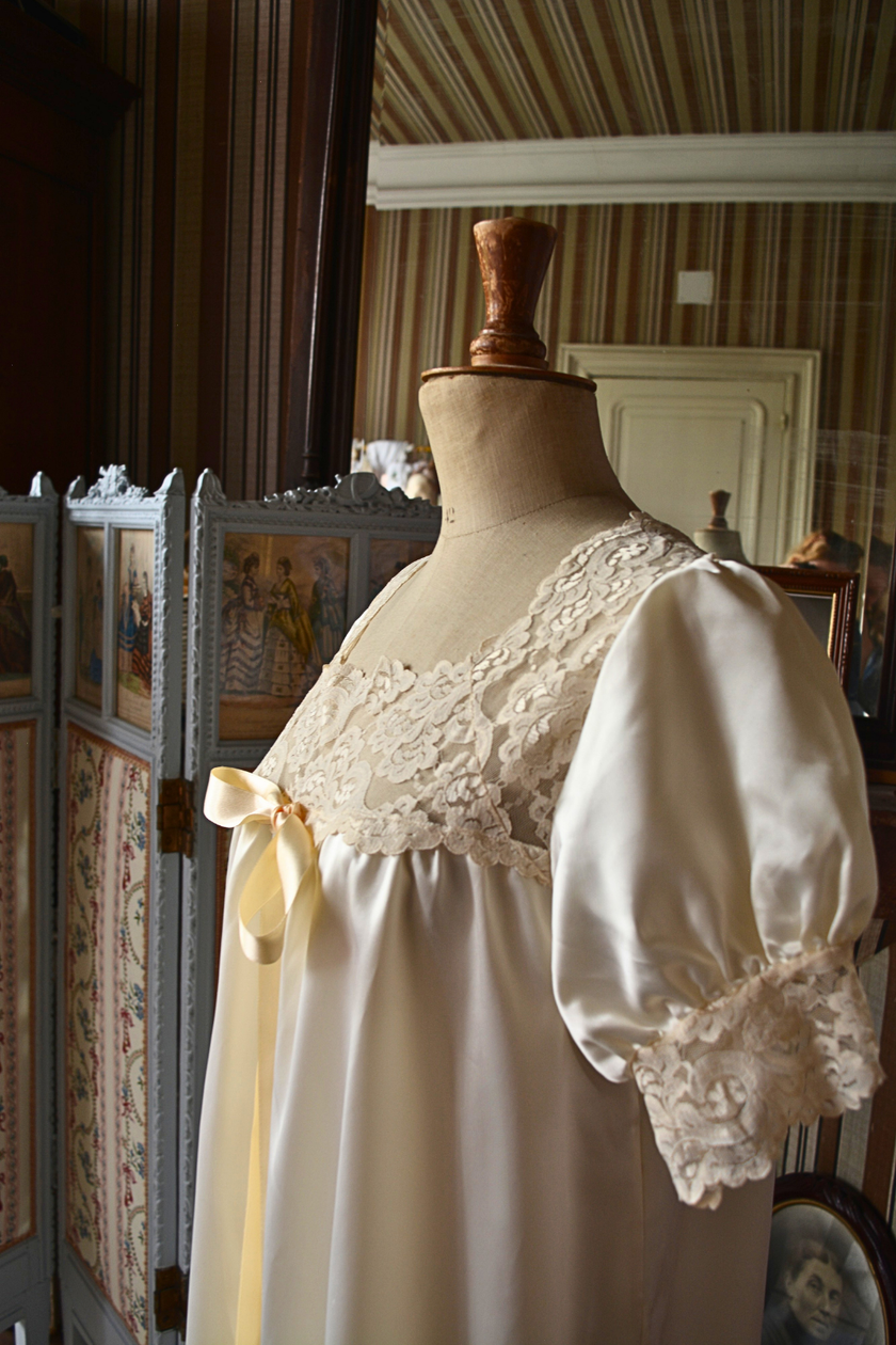 Nuisette vintage Ivoire