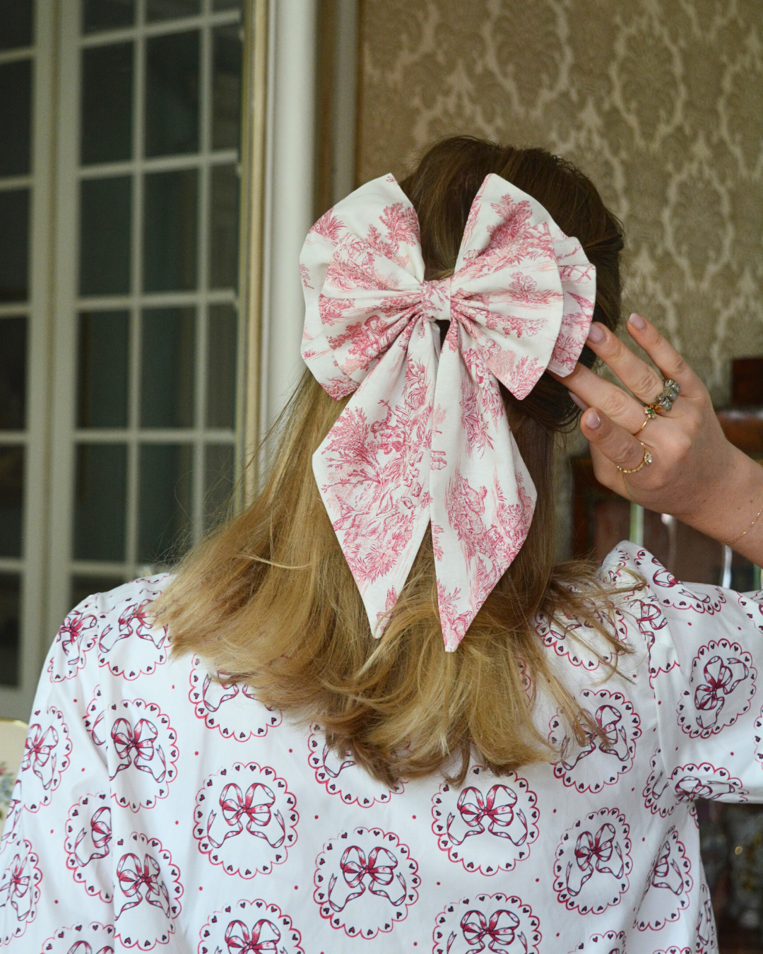 Le Couture Toile de Jouy Rouge