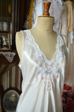 Nuisette vintage Poudré Satin