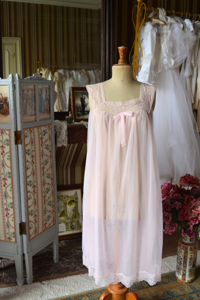 Nuisette vintage rose