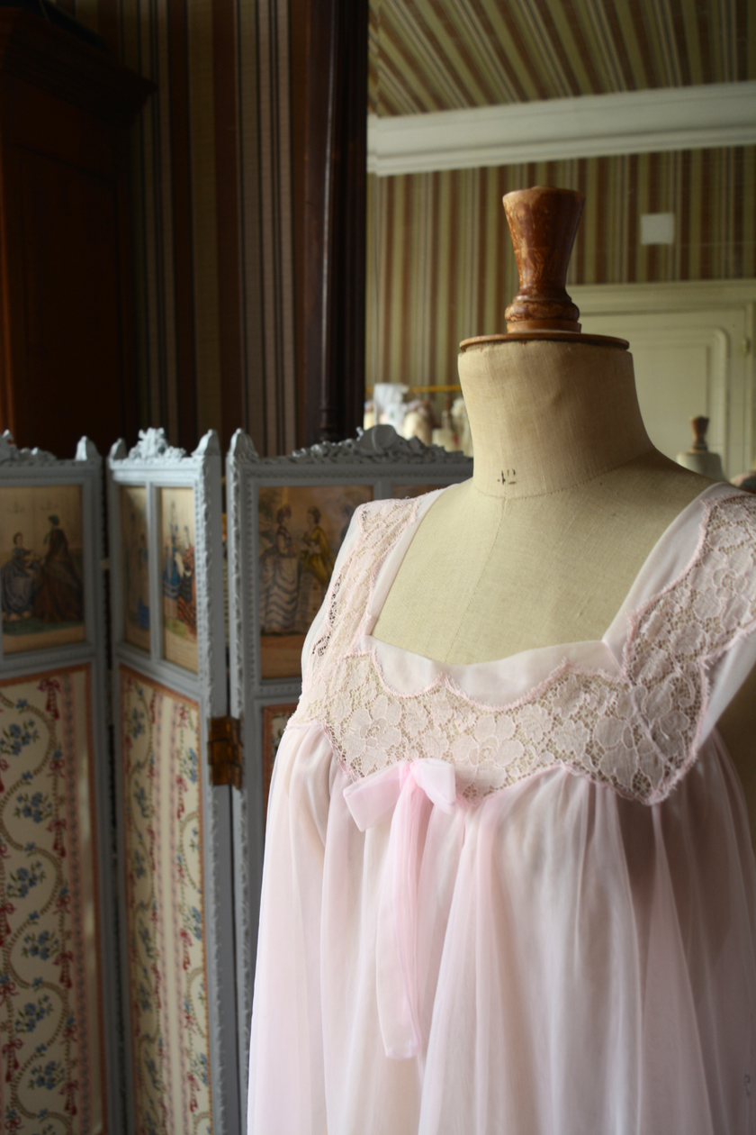 Nuisette vintage rose