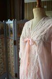 Ensemble Vintage Dentelle Rose