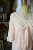 Ensemble Vintage Dentelle Rose
