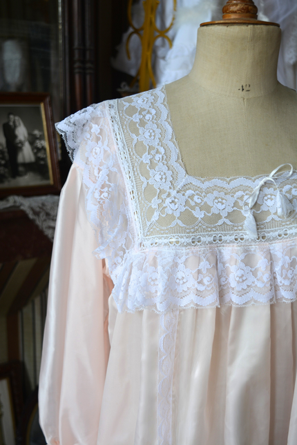 Nuisette Vintage Rose Manches Longues