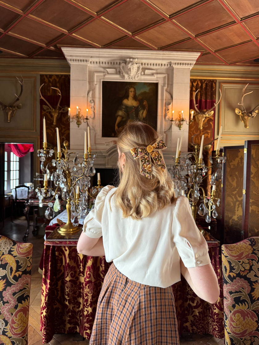 Le Noeud Galon Vintage Brodé