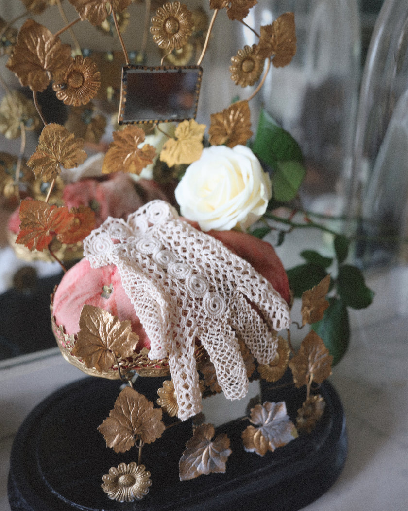 Paire de Gants en Crochet Ajourés