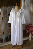 Ensemble vintage Blanc Satiné
