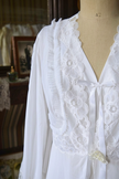 Ensemble vintage dentelle à fleurs