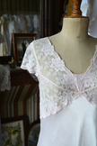 Nuisette Vintage Rose Satiné Dentelle